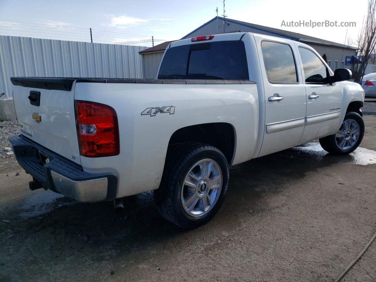 2012 Chevrolet Silverado K1500 Lt Белый vin: 3GCPKSE76CG126129