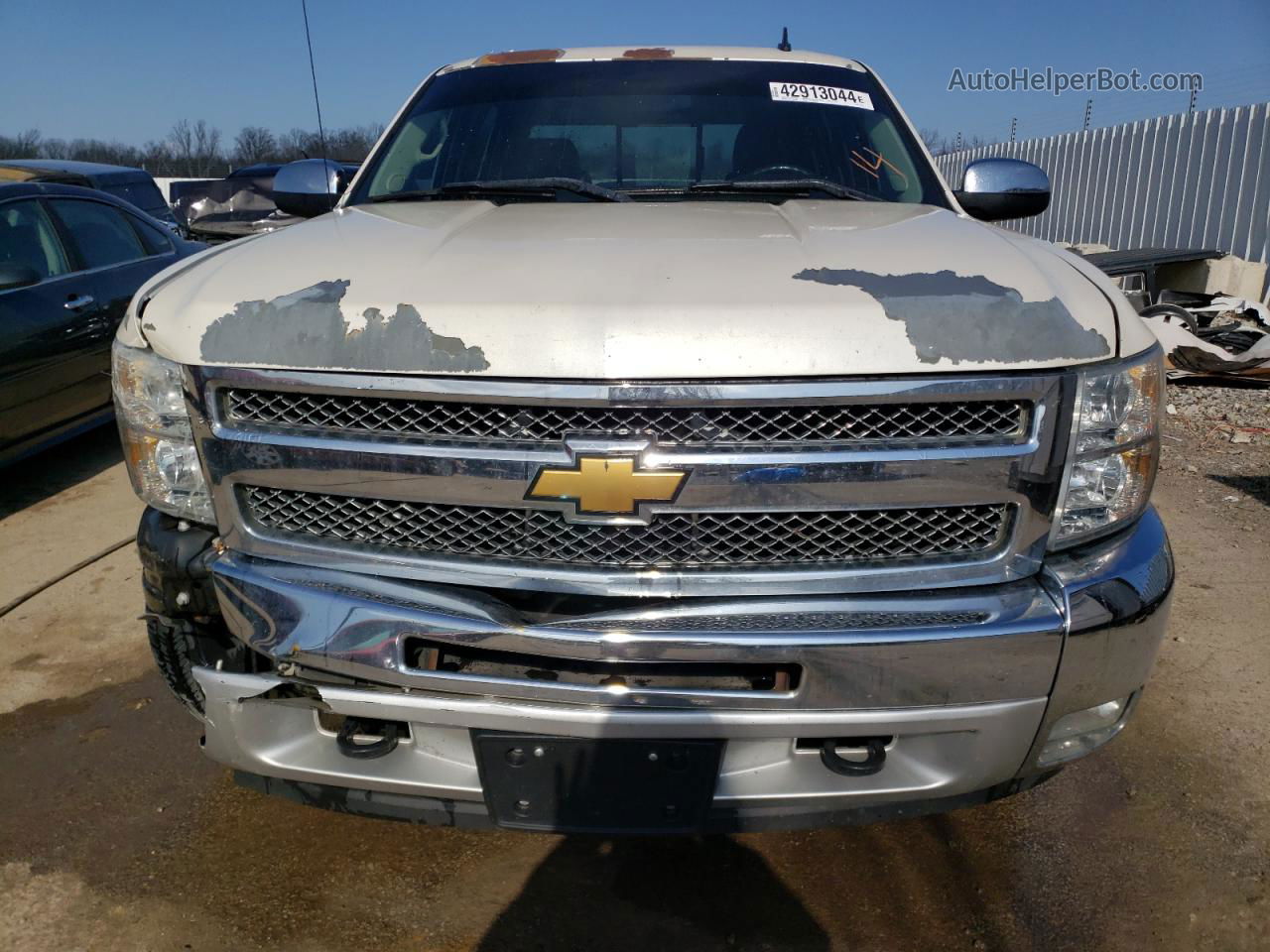 2012 Chevrolet Silverado K1500 Lt Белый vin: 3GCPKSE76CG126129