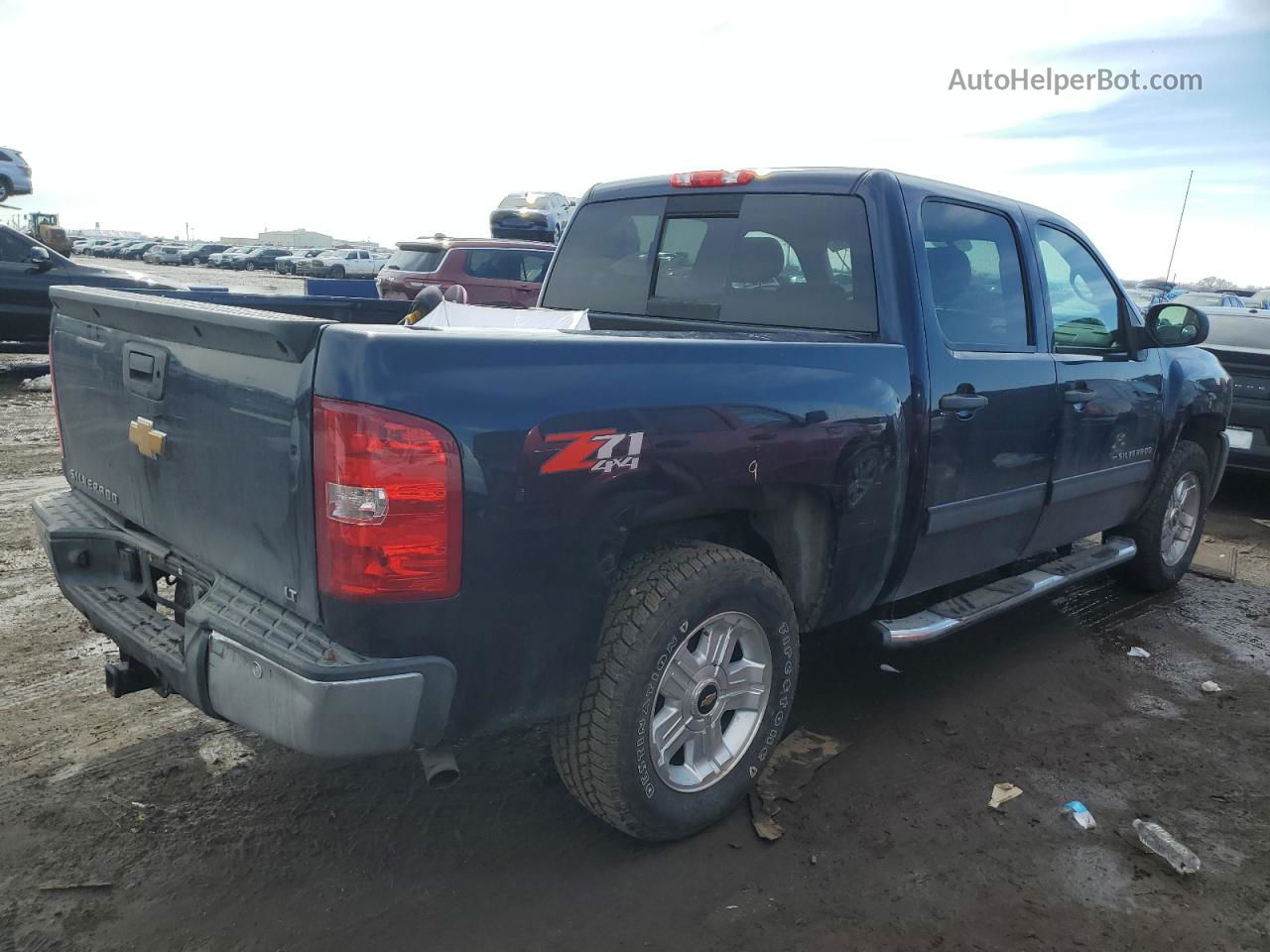 2012 Chevrolet Silverado K1500 Lt Blue vin: 3GCPKSE76CG213562