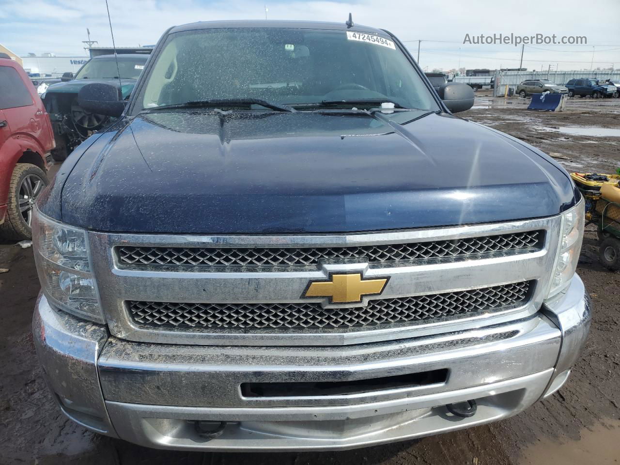 2012 Chevrolet Silverado K1500 Lt Blue vin: 3GCPKSE76CG213562