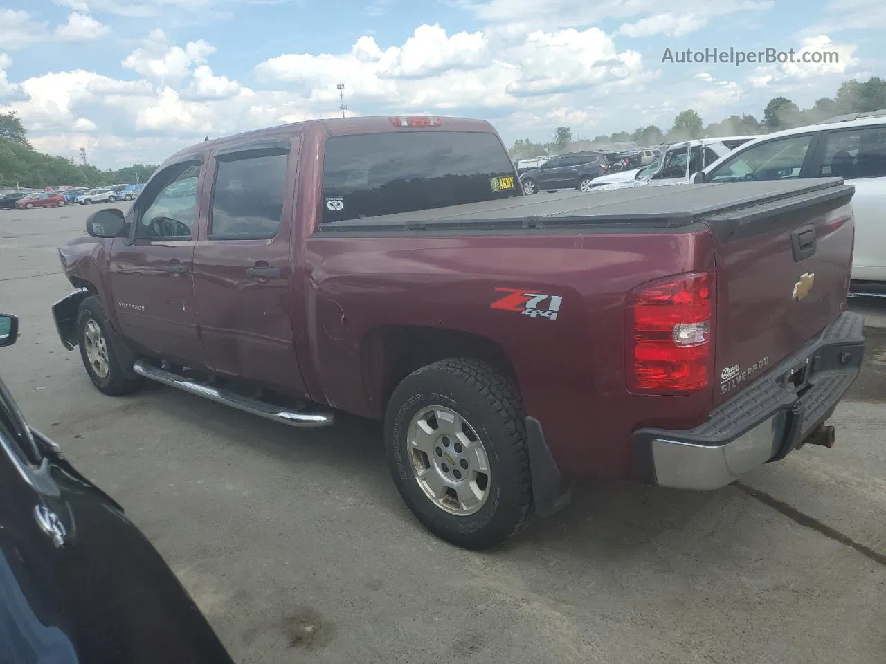 2013 Chevrolet Silverado K1500 Lt Red vin: 3GCPKSE76DG102656