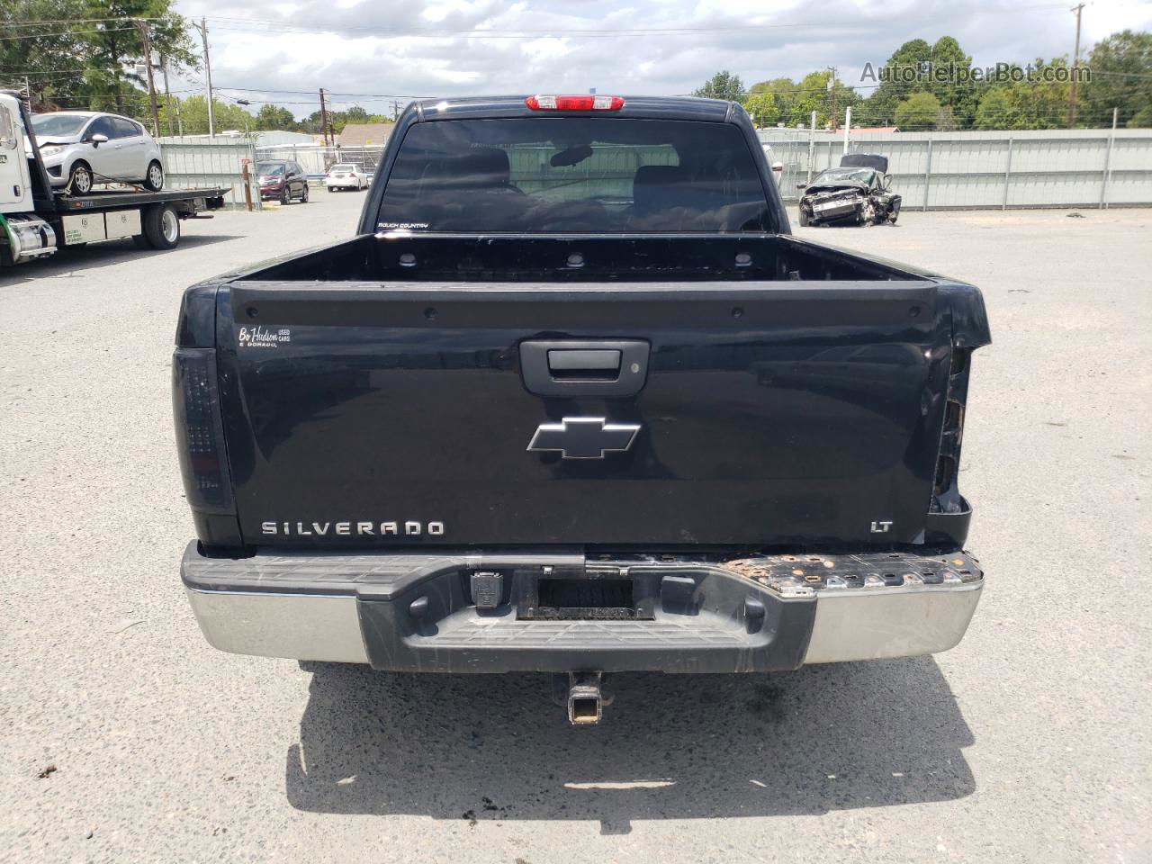 2013 Chevrolet Silverado K1500 Lt Black vin: 3GCPKSE76DG170617