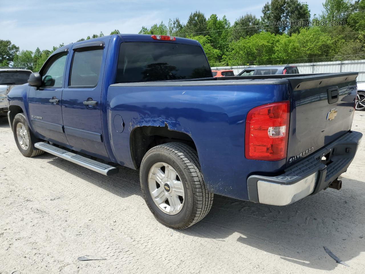 2013 Chevrolet Silverado K1500 Lt Blue vin: 3GCPKSE76DG250869