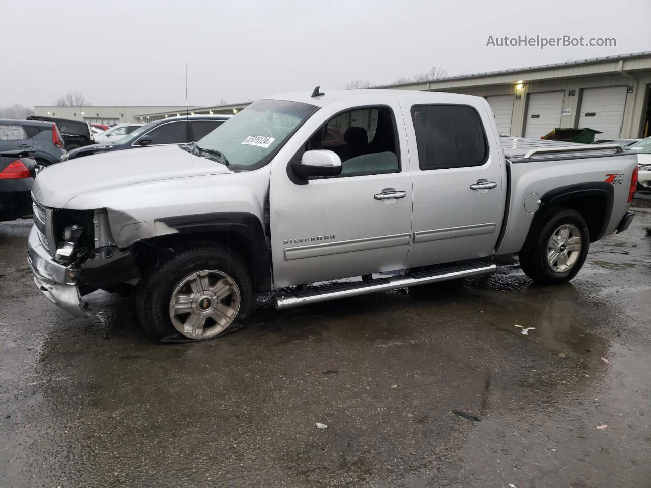 2012 Chevrolet Silverado K1500 Lt Серебряный vin: 3GCPKSE77CG142694