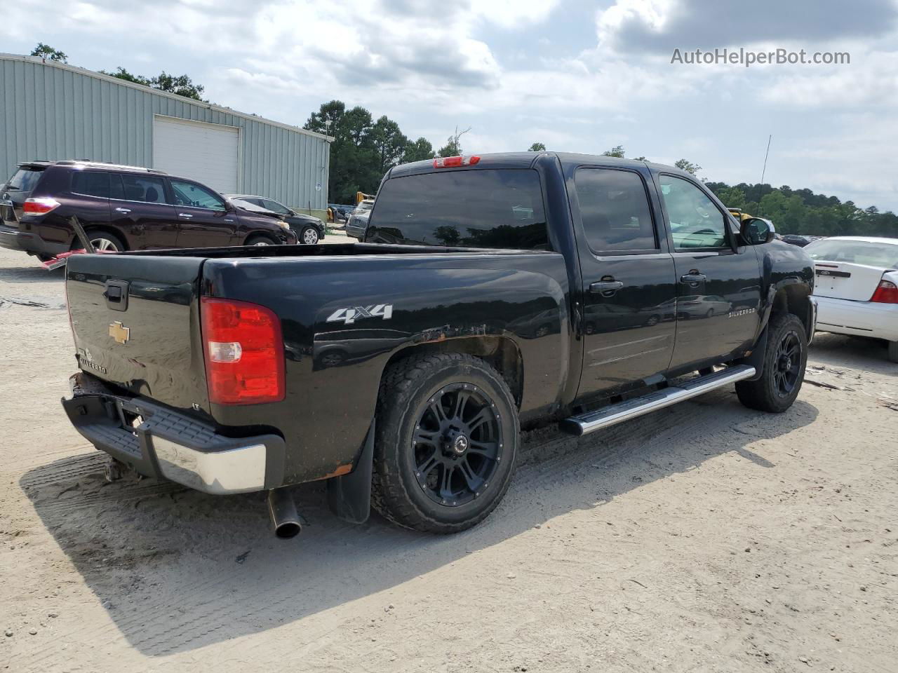 2012 Chevrolet Silverado K1500 Lt Black vin: 3GCPKSE77CG153050