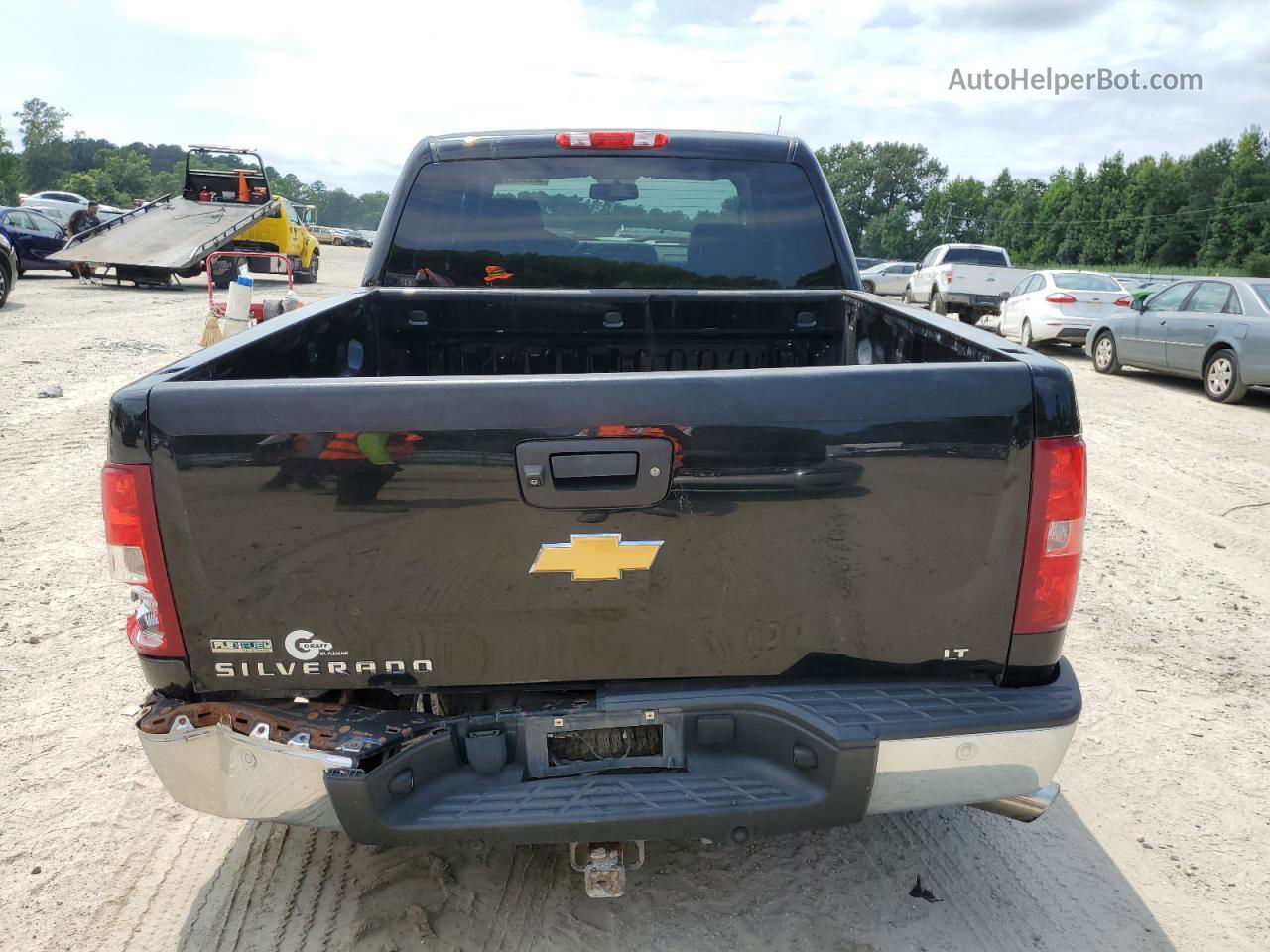 2012 Chevrolet Silverado K1500 Lt Black vin: 3GCPKSE77CG153050