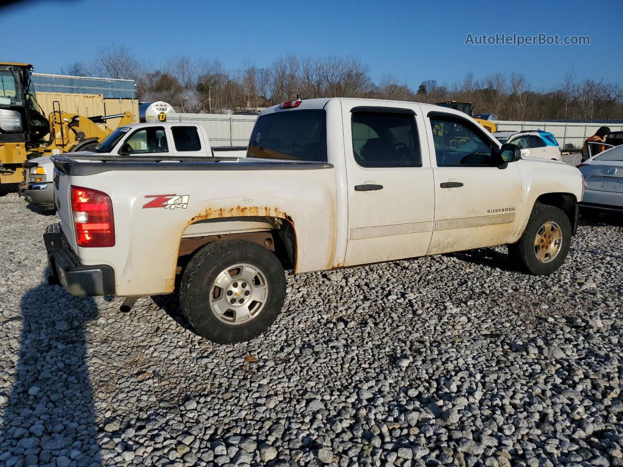 2012 Chevrolet Silverado K1500 Lt White vin: 3GCPKSE77CG215112