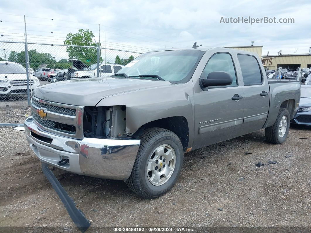 2013 Chevrolet Silverado 1500 Lt Pewter vin: 3GCPKSE77DG140297