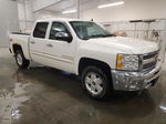 2012 Chevrolet Silverado K1500 Lt White vin: 3GCPKSE78CG222280