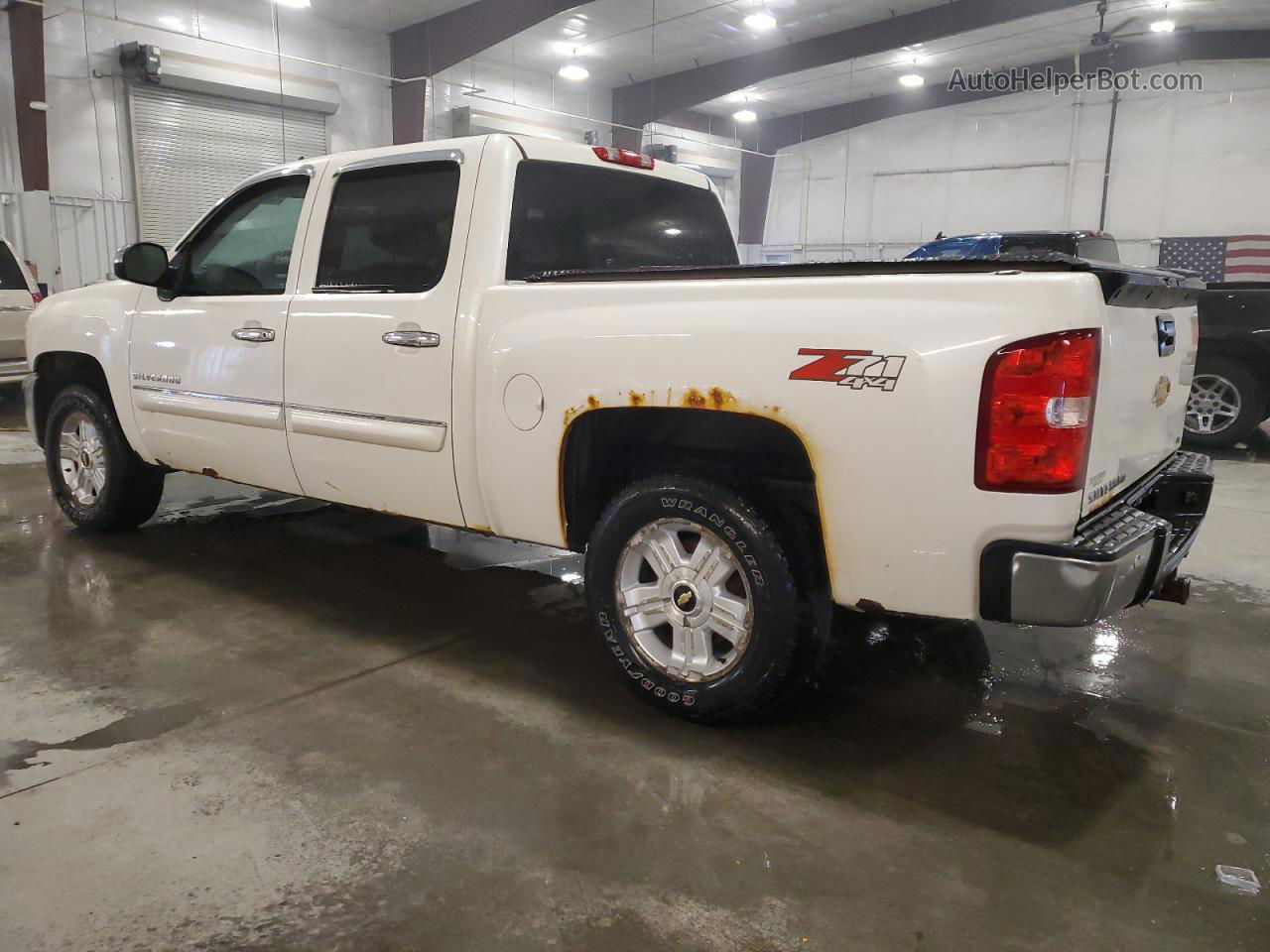 2012 Chevrolet Silverado K1500 Lt White vin: 3GCPKSE78CG222280