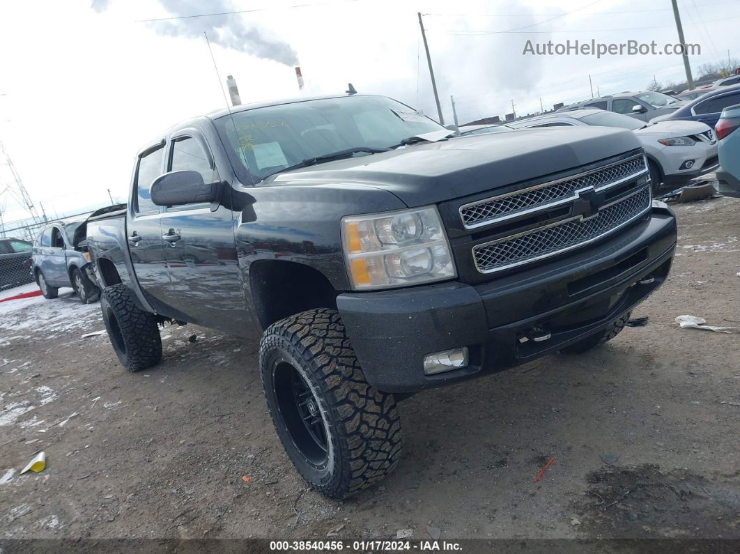 2013 Chevrolet Silverado 1500 Lt Black vin: 3GCPKSE78DG378725