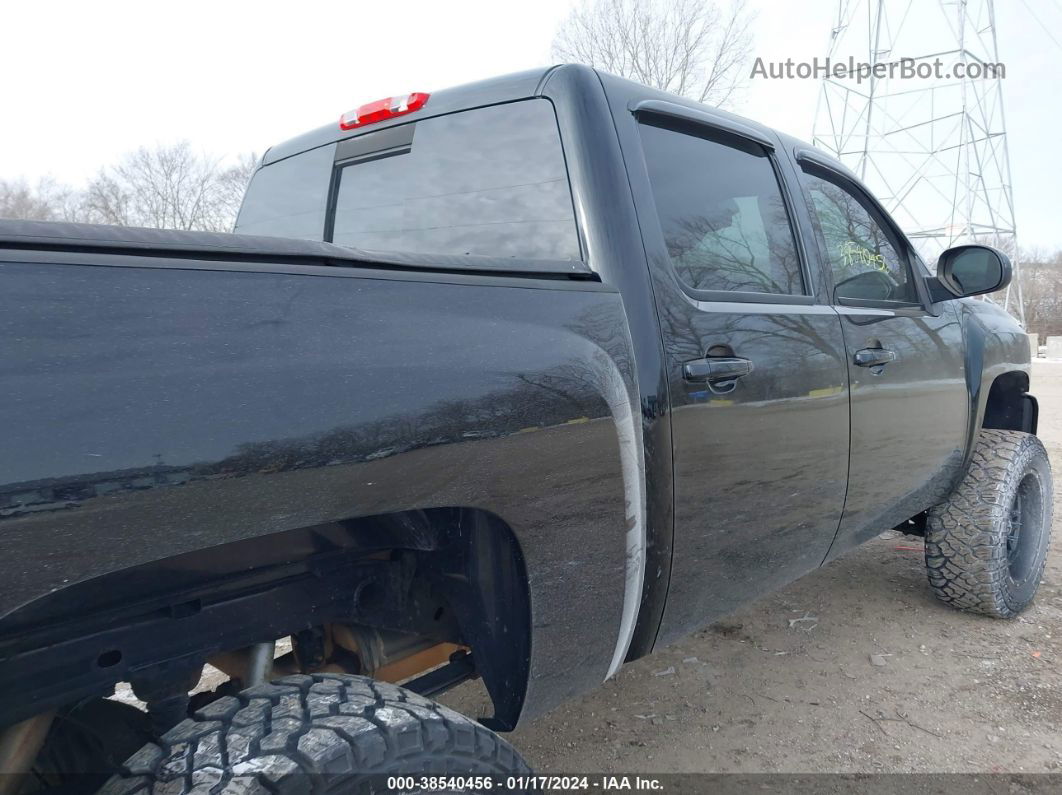 2013 Chevrolet Silverado 1500 Lt Black vin: 3GCPKSE78DG378725