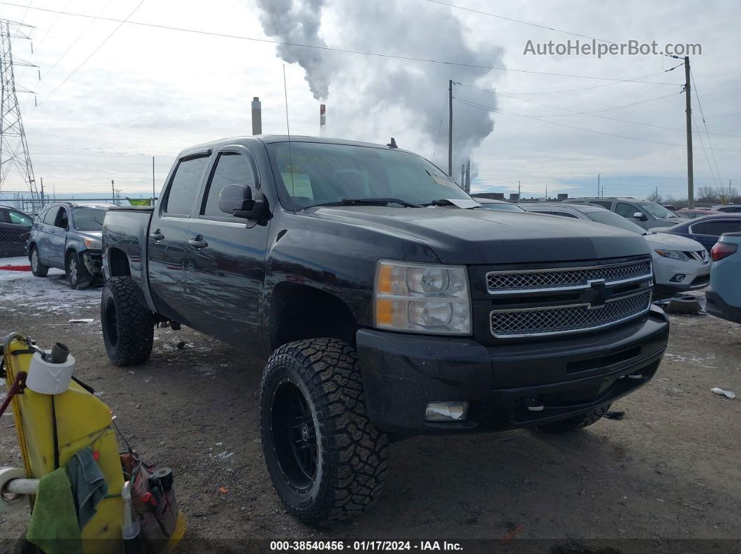 2013 Chevrolet Silverado 1500 Lt Black vin: 3GCPKSE78DG378725