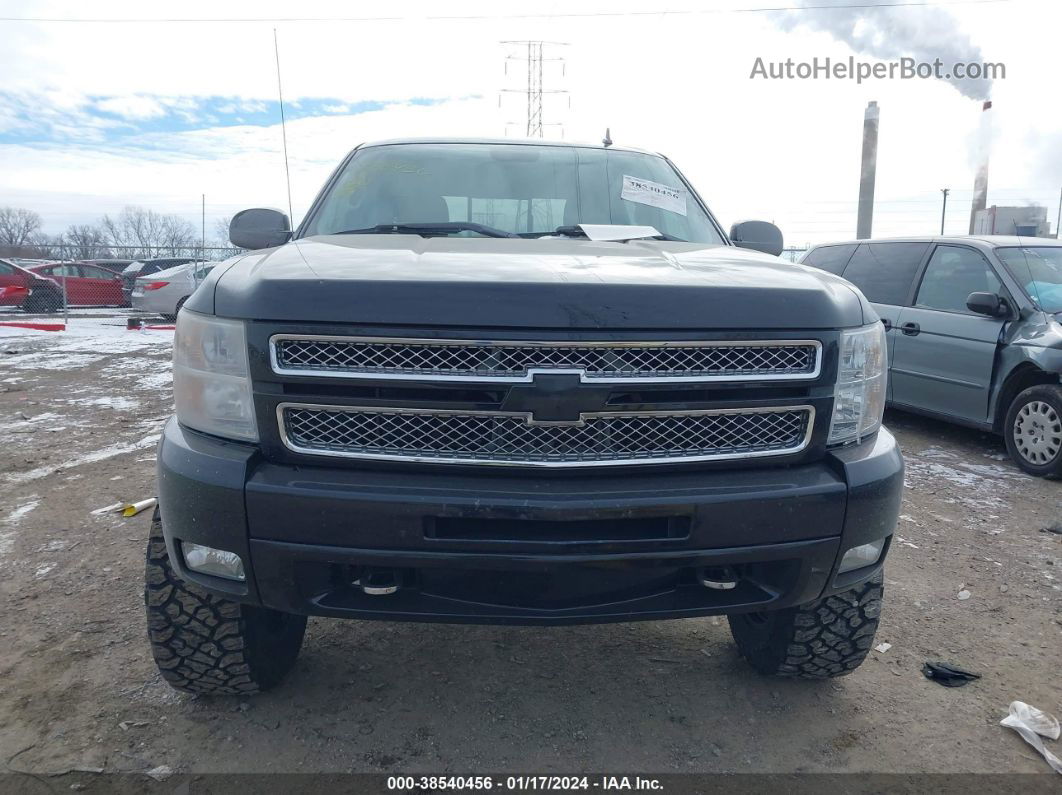 2013 Chevrolet Silverado 1500 Lt Black vin: 3GCPKSE78DG378725