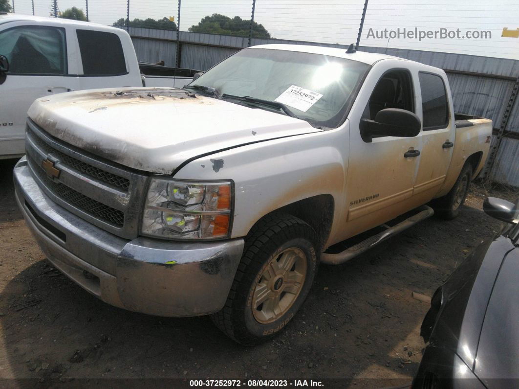 2012 Chevrolet Silverado 1500 Lt White vin: 3GCPKSE79CG209666