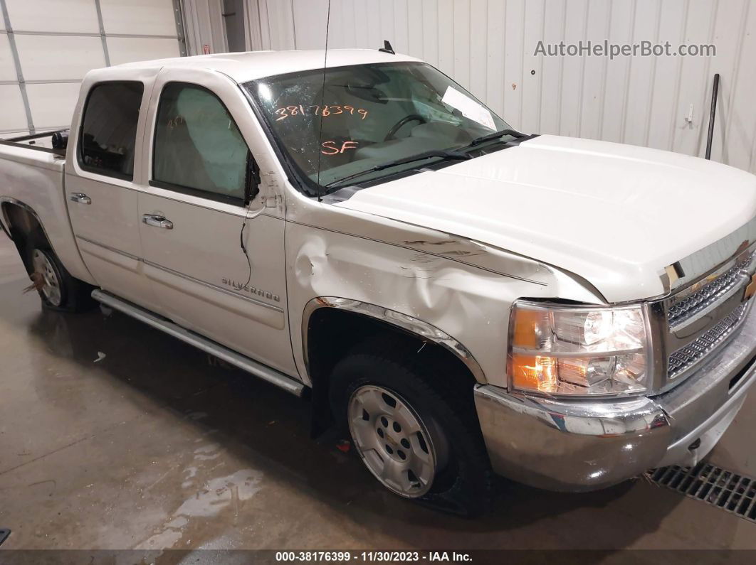 2012 Chevrolet Silverado 1500 Lt White vin: 3GCPKSE79CG249875