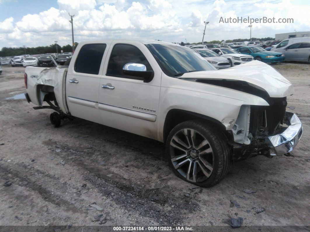 2012 Chevrolet Silverado 1500 Lt White vin: 3GCPKSE79CG305135