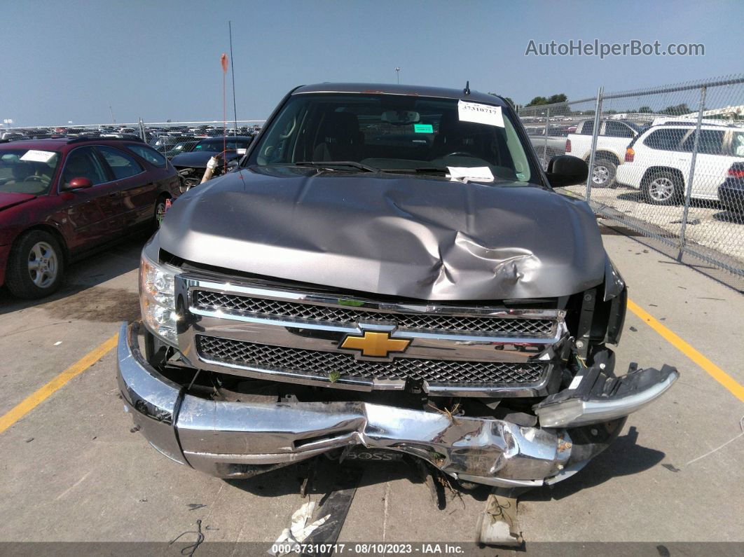 2013 Chevrolet Silverado 1500 Lt Gray vin: 3GCPKSE79DG305296