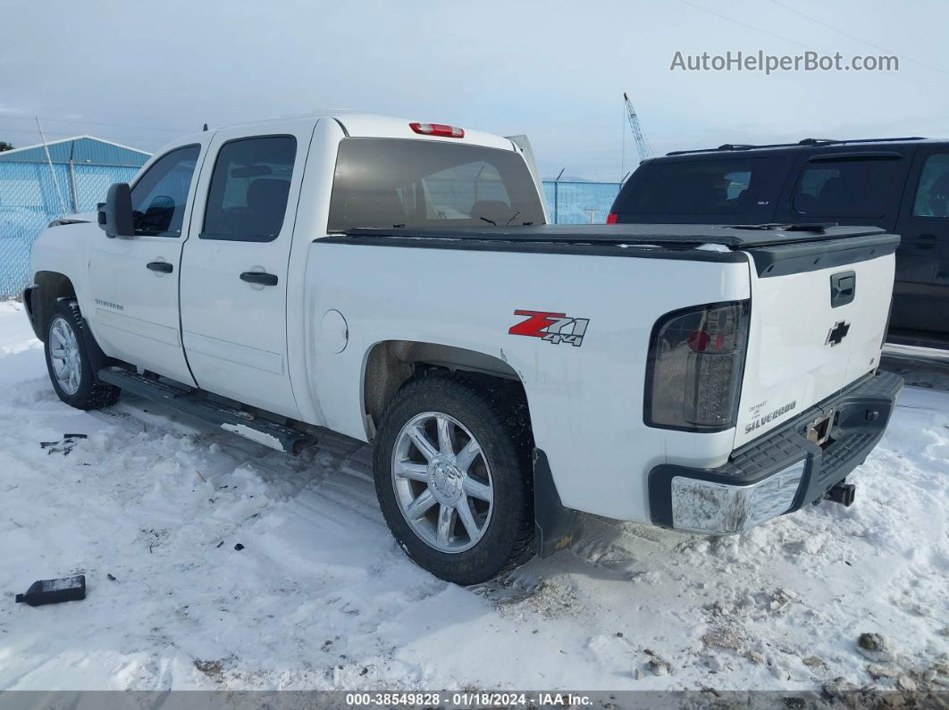 2013 Chevrolet Silverado 1500 Lt White vin: 3GCPKSE79DG337438