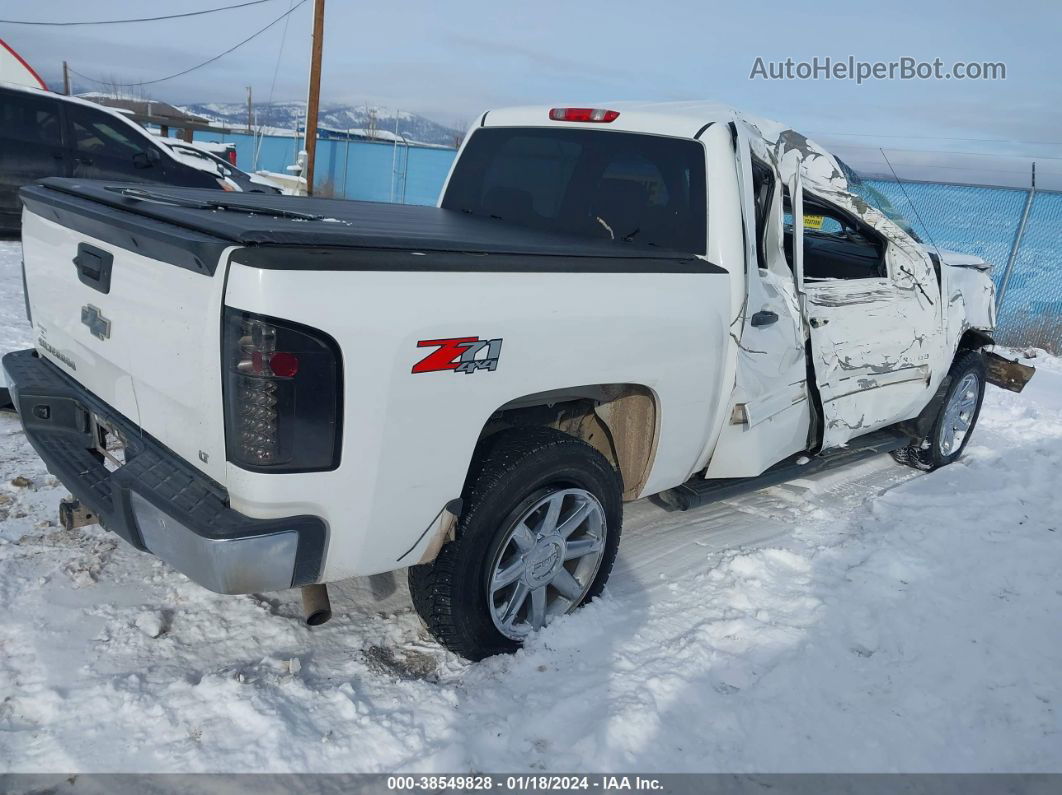 2013 Chevrolet Silverado 1500 Lt White vin: 3GCPKSE79DG337438