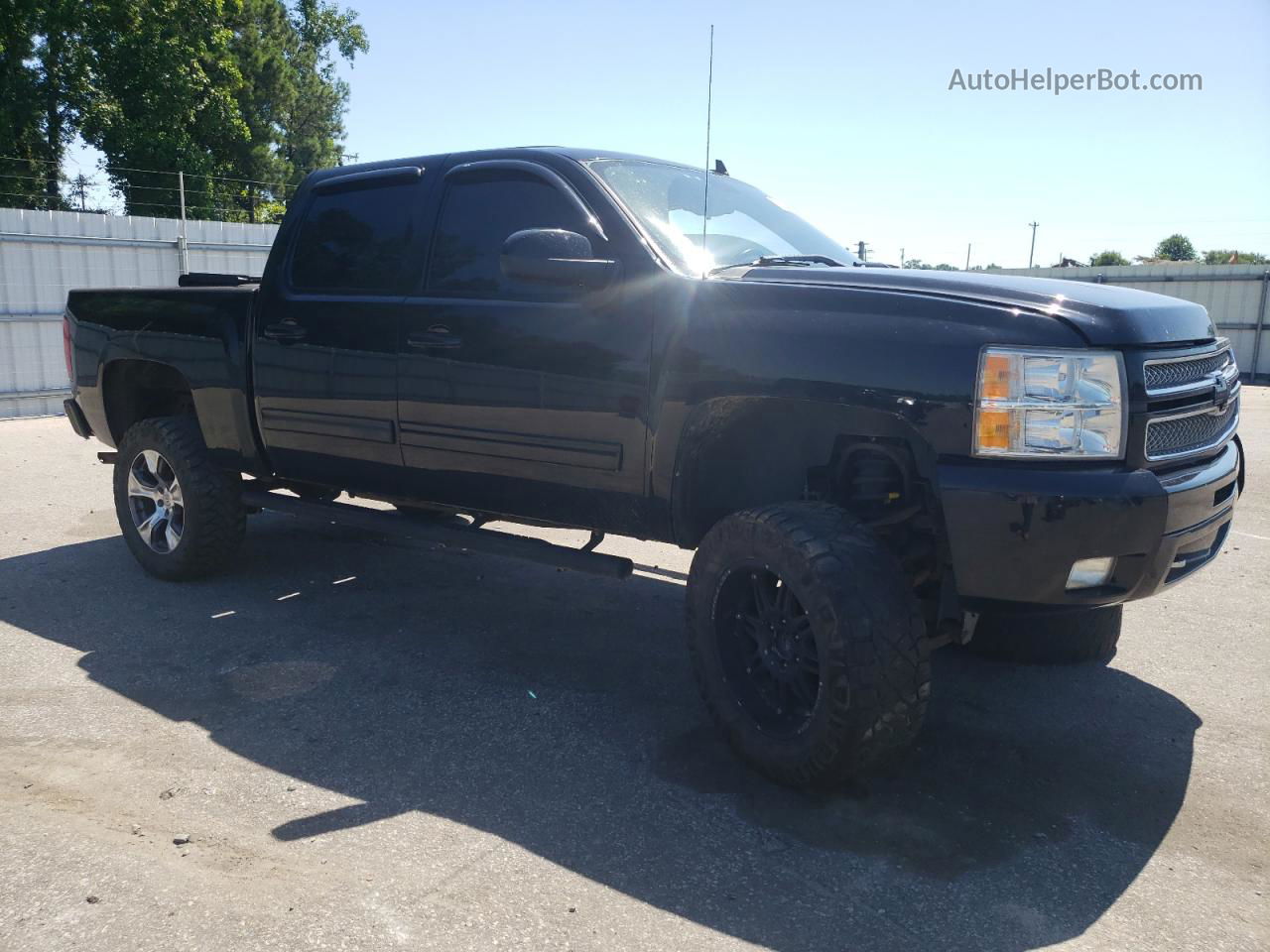 2012 Chevrolet Silverado K1500 Lt Black vin: 3GCPKSE7XCG143967