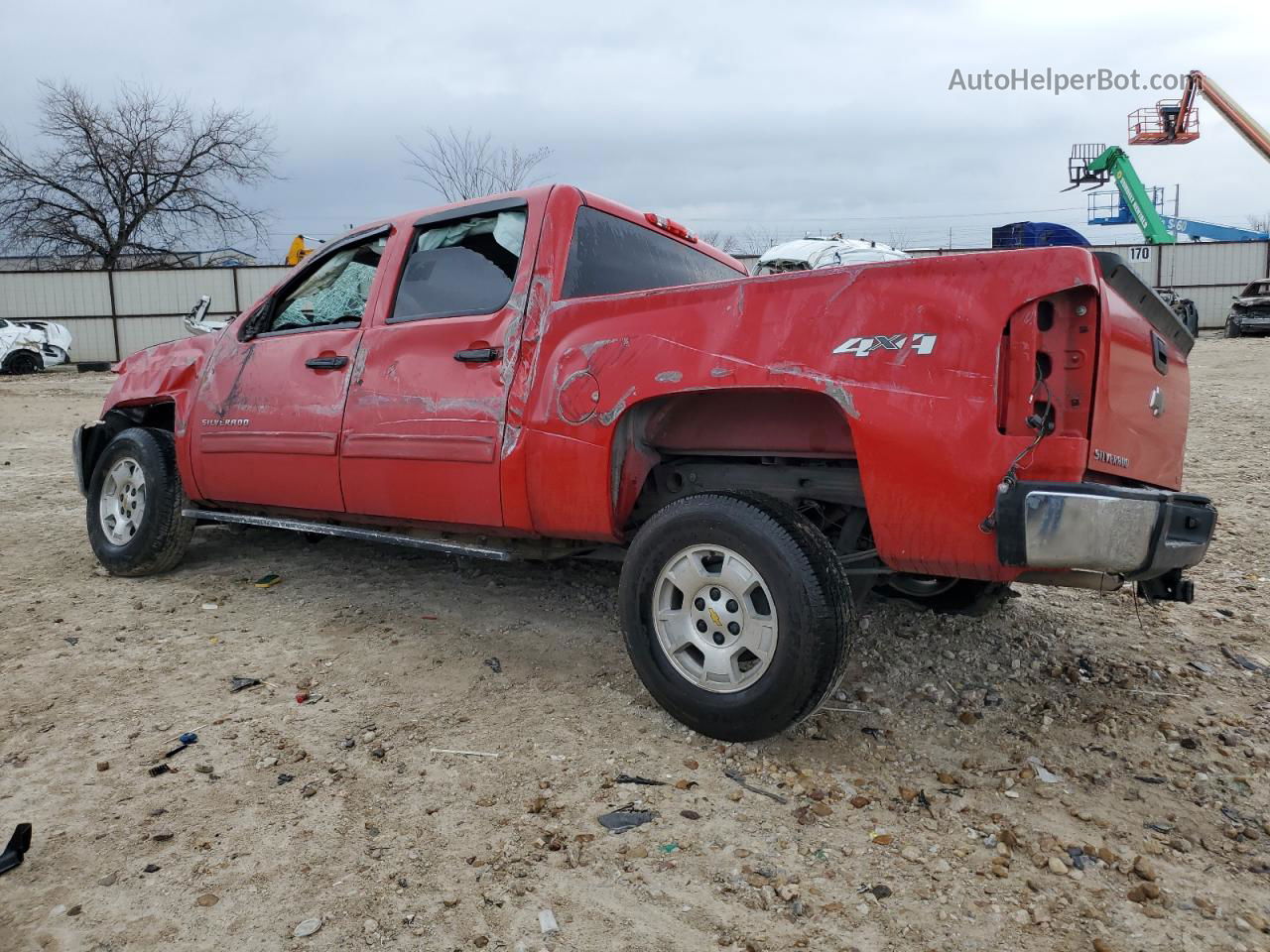 2012 Chevrolet Silverado K1500 Lt Red vin: 3GCPKSE7XCG198144