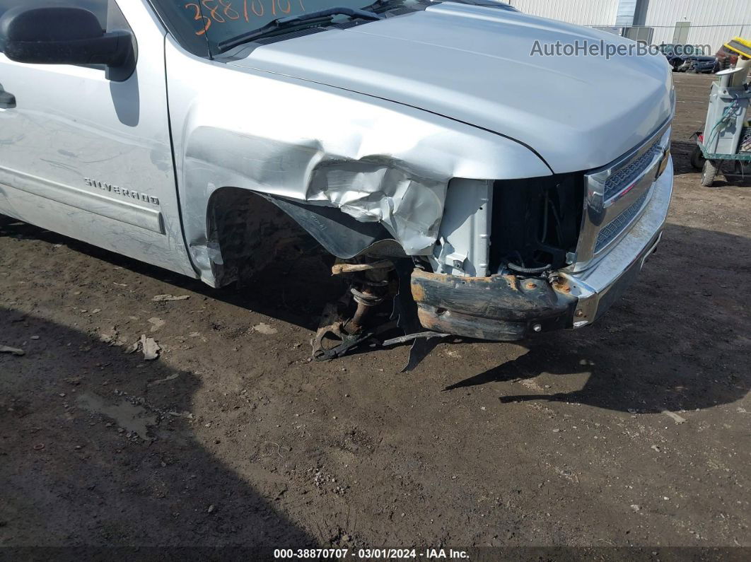 2012 Chevrolet Silverado 1500 Lt Silver vin: 3GCPKSE7XCG265776