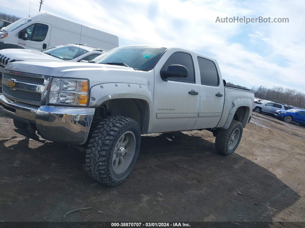 2012 Chevrolet Silverado 1500 Lt Silver vin: 3GCPKSE7XCG265776