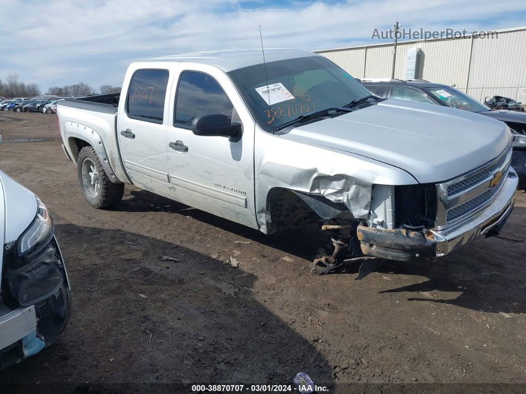 2012 Chevrolet Silverado 1500 Lt Silver vin: 3GCPKSE7XCG265776