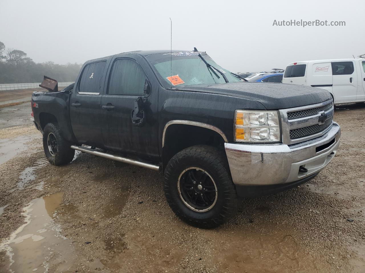 2013 Chevrolet Silverado K1500 Lt Black vin: 3GCPKSE7XDG133652