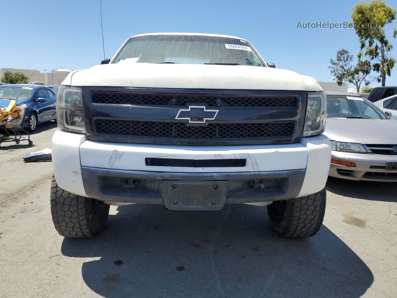 2012 Chevrolet Silverado K1500 Lt White vin: 3GCPKSEA3CG109851