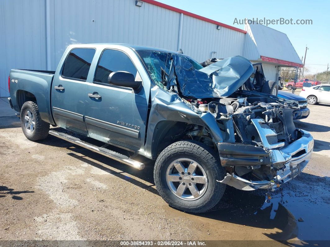 2013 Chevrolet Silverado 1500 Lt Blue vin: 3GCPKSEA7DG204608