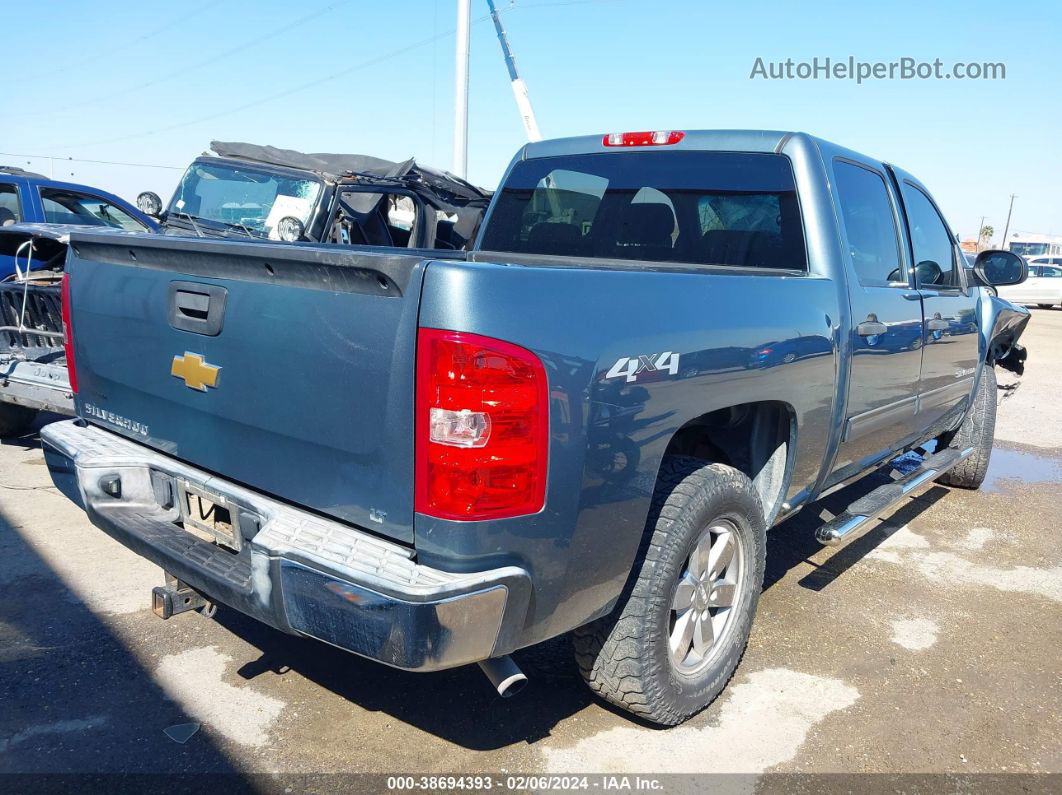 2013 Chevrolet Silverado 1500 Lt Blue vin: 3GCPKSEA7DG204608