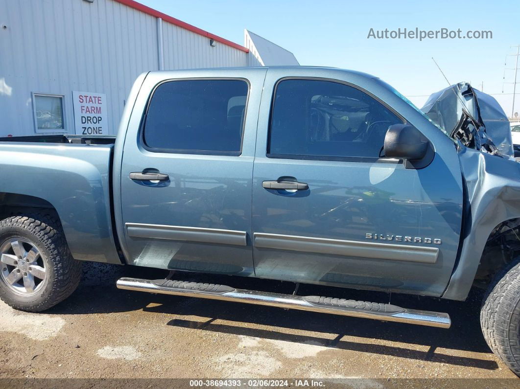 2013 Chevrolet Silverado 1500 Lt Blue vin: 3GCPKSEA7DG204608