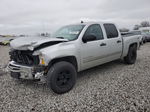 2012 Chevrolet Silverado K1500 Lt Silver vin: 3GCPKSEAXCG193733