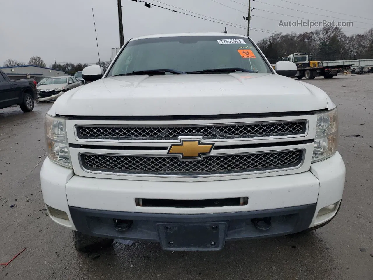 2012 Chevrolet Silverado K1500 Ltz Белый vin: 3GCPKTE26CG254784