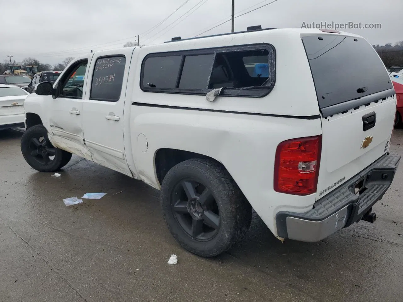 2012 Chevrolet Silverado K1500 Ltz White vin: 3GCPKTE26CG254784