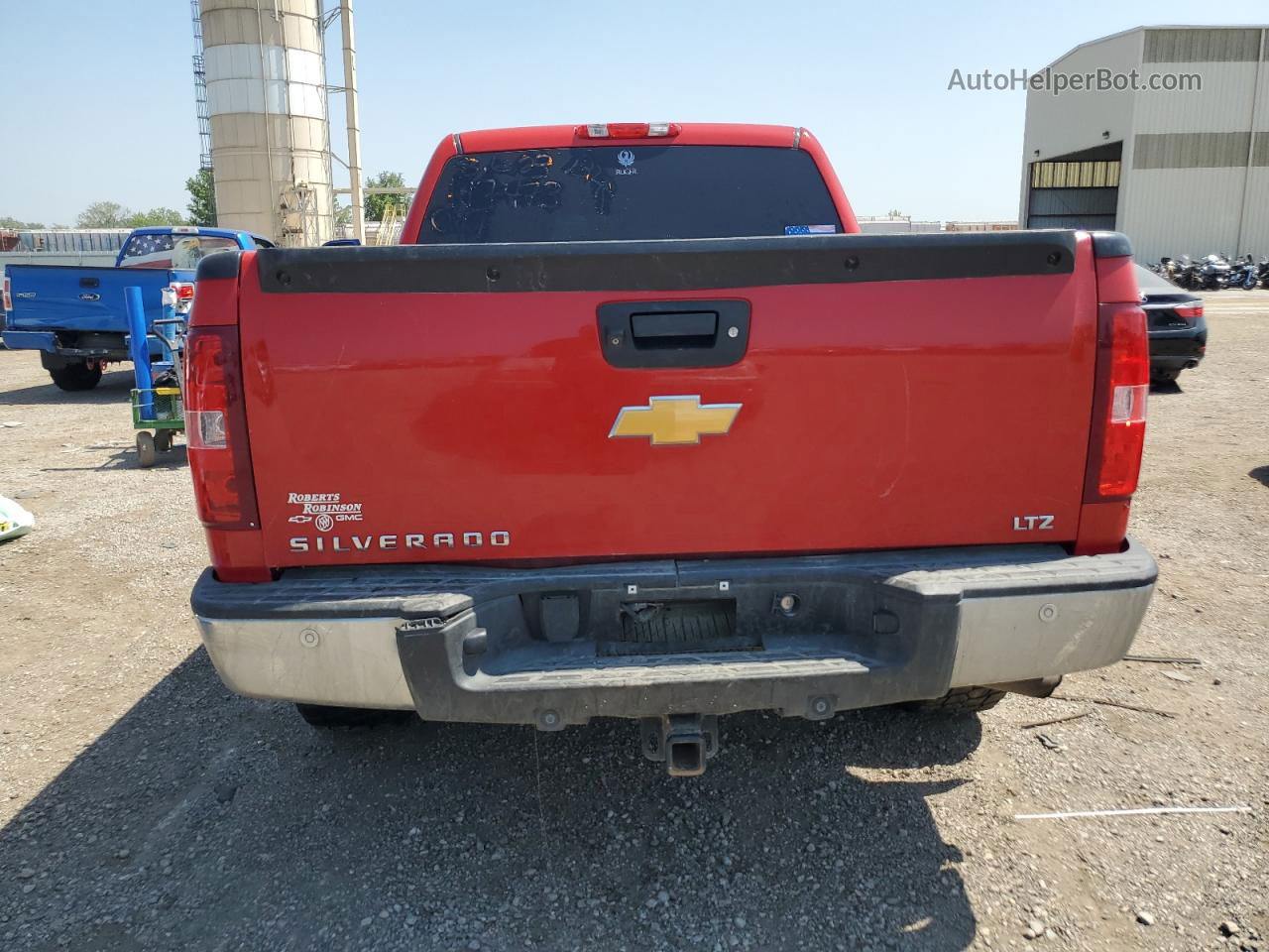 2013 Chevrolet Silverado K1500 Ltz Red vin: 3GCPKTE71DG134663