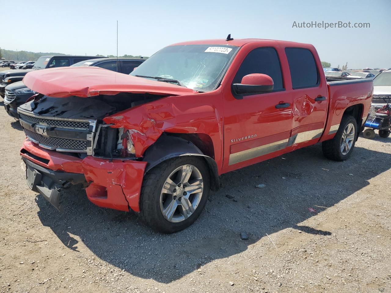 2013 Chevrolet Silverado K1500 Ltz Red vin: 3GCPKTE71DG134663