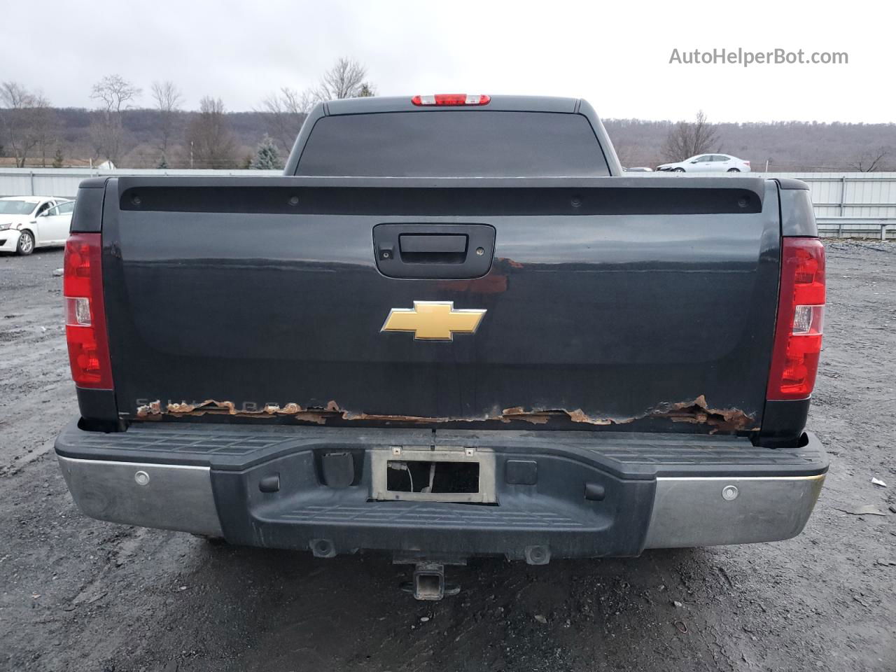 2012 Chevrolet Silverado K1500 Ltz Black vin: 3GCPKTE72CG245009