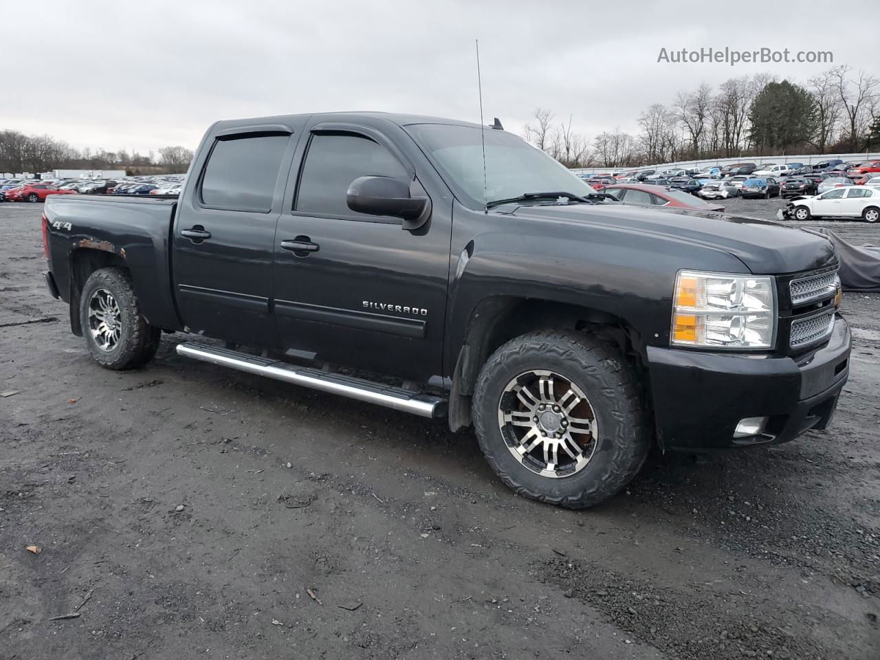 2012 Chevrolet Silverado K1500 Ltz Черный vin: 3GCPKTE72CG245009