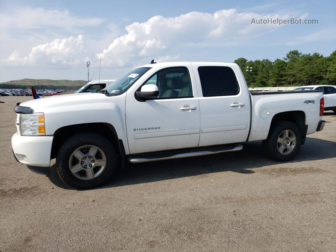 2013 Chevrolet Silverado K1500 Ltz Белый vin: 3GCPKTE72DG106130