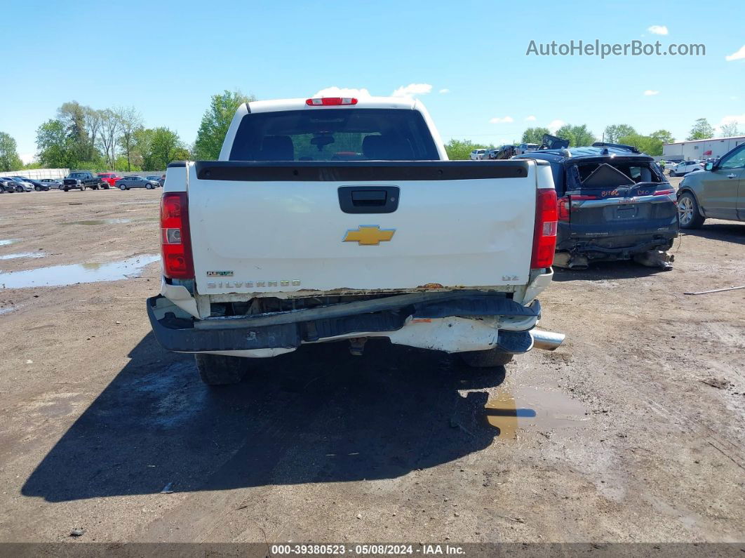 2012 Chevrolet Silverado 1500 Ltz White vin: 3GCPKTE74CG138432