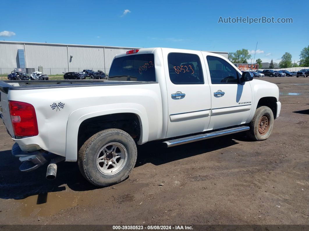 2012 Chevrolet Silverado 1500 Ltz White vin: 3GCPKTE74CG138432