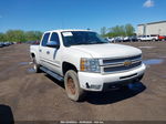 2012 Chevrolet Silverado 1500 Ltz White vin: 3GCPKTE74CG138432