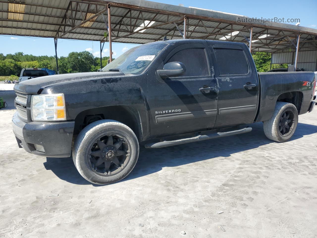 2013 Chevrolet Silverado K1500 Ltz Black vin: 3GCPKTE76DG305746