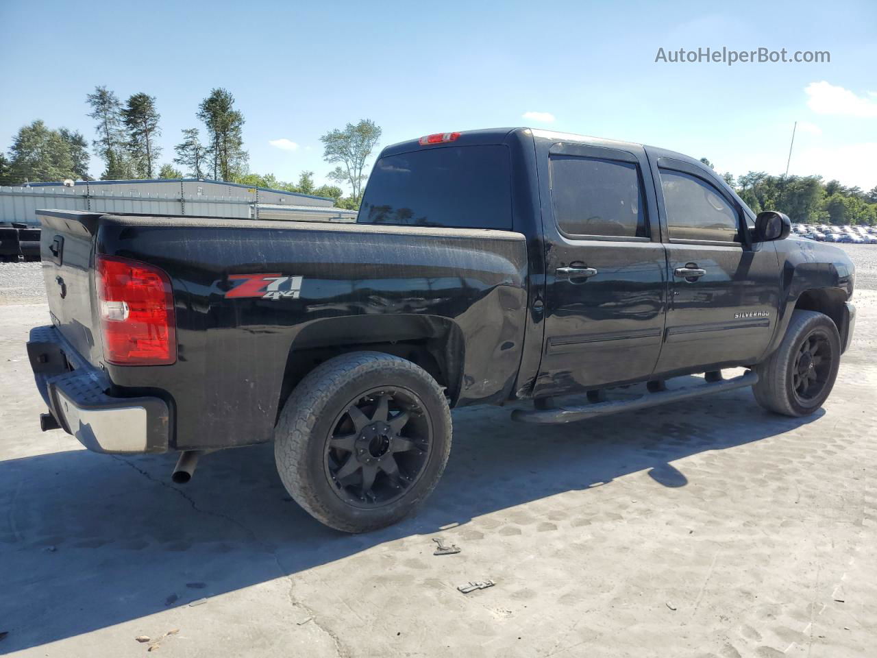 2013 Chevrolet Silverado K1500 Ltz Black vin: 3GCPKTE76DG305746