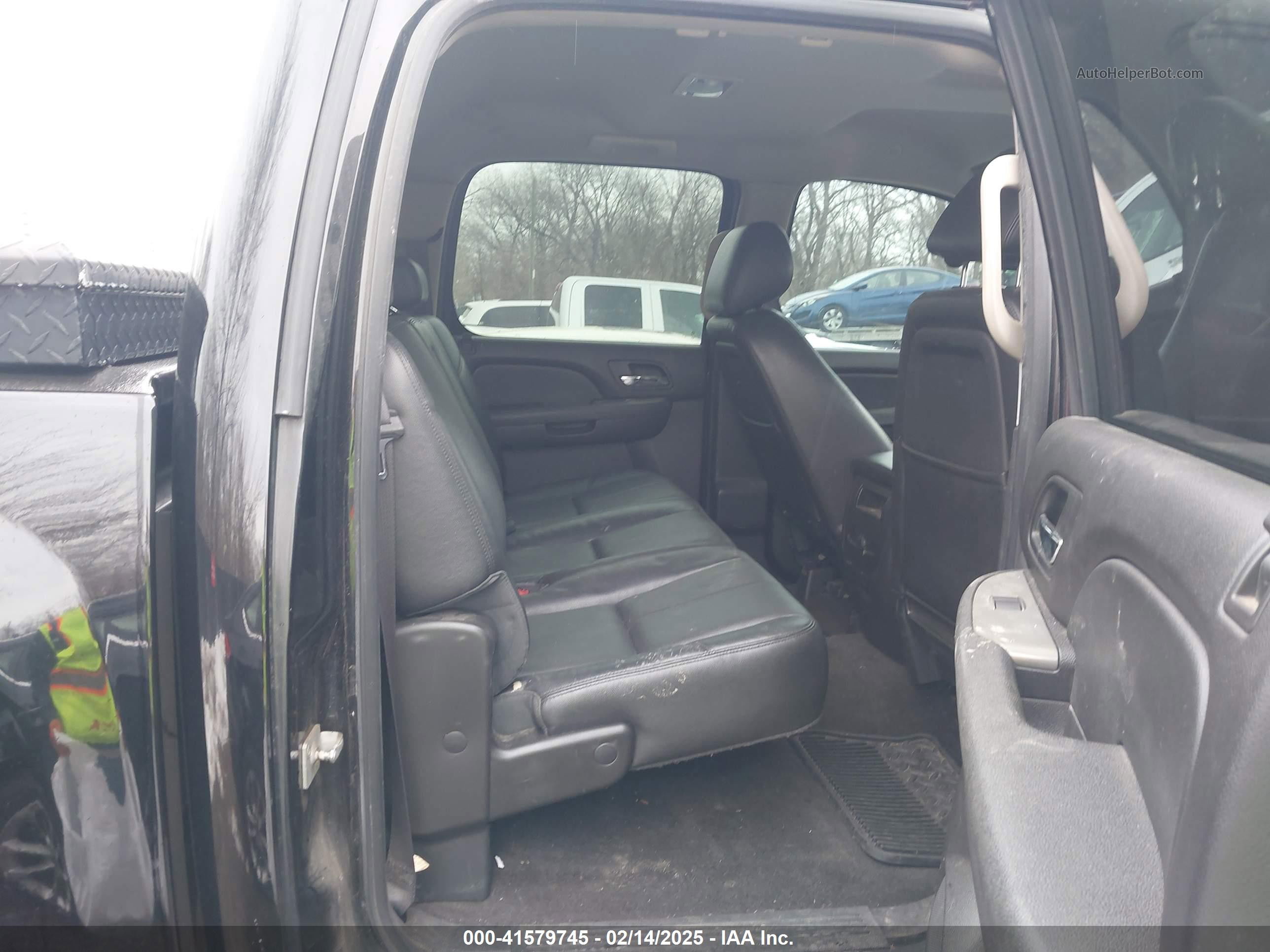 2012 Chevrolet Silverado 1500 Ltz Black vin: 3GCPKTE77CG170789