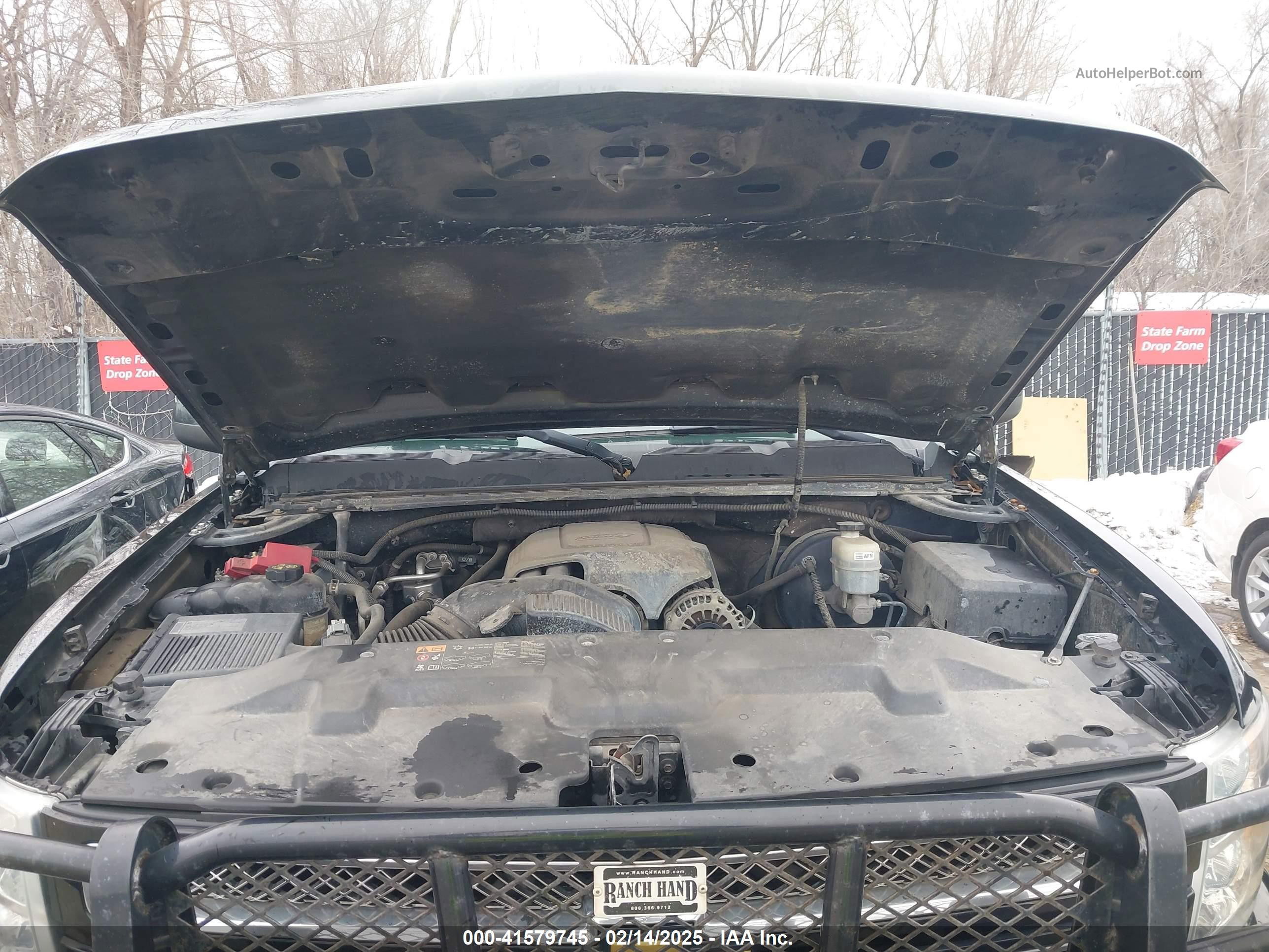 2012 Chevrolet Silverado 1500 Ltz Black vin: 3GCPKTE77CG170789