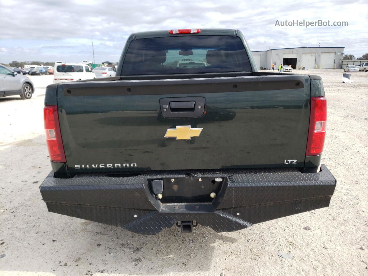 2013 Chevrolet Silverado K1500 Ltz Green vin: 3GCPKTE77DG251258